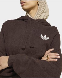 adidas Originals - ESSENTIALS KNIT HOODIE Womens
