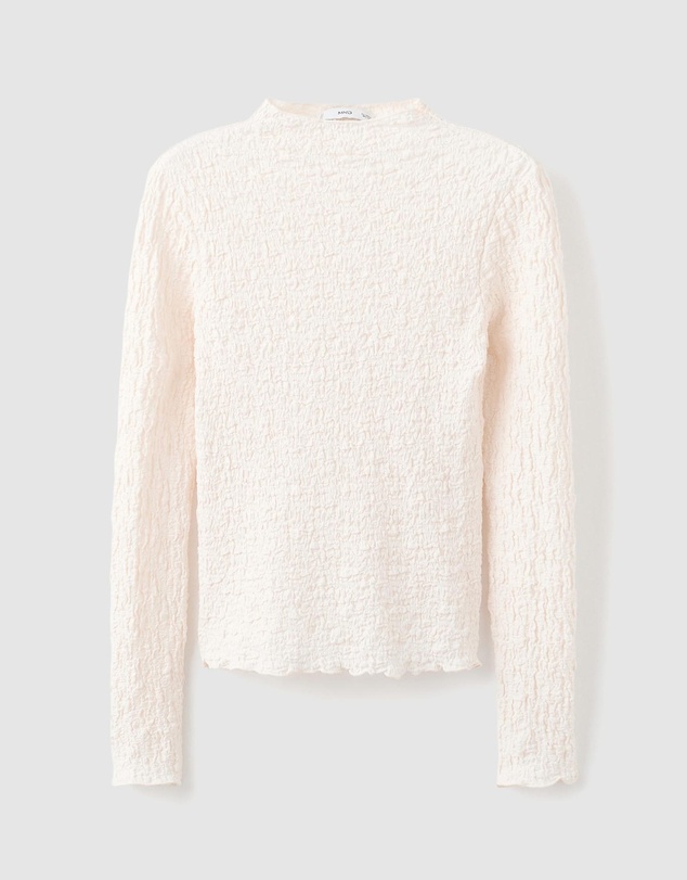 M.N.G - Textured Crepe Top