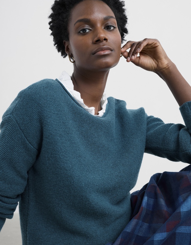 Seasalt - Seasalt Cornwall Green Fruity Jumper
