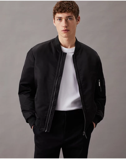 Calvin Klein - Sateen Bomber Jacket