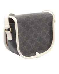 Pre-Loved by Azura Reborn - Pre-Loved Medium Triomphe Coated Canvas Folco Crossbody