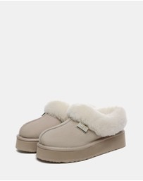 EVERAU - EverAU Ugg Gabri Cow Suede Upper House Shoes
