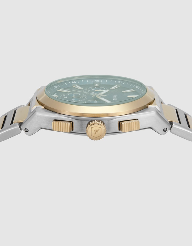 Fossil - Everett Two Tone Chronograph Watch