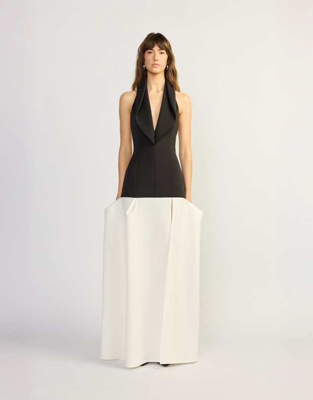 TOJHA - TARA CONTRAST MAXI GOWN