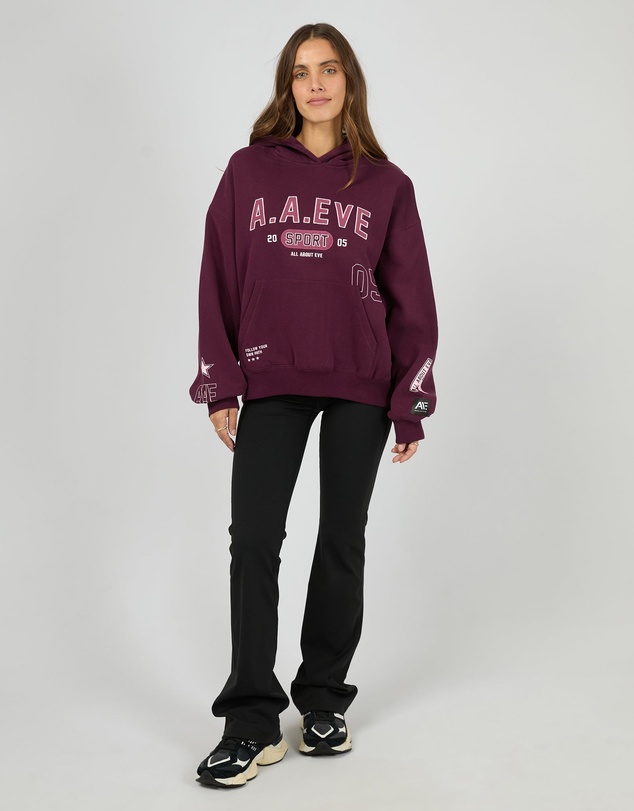 All About Eve - Empower Box Hoodie Wine