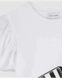 Marc Jacobs - Crossbody Bag Print Short Sleeve T-Shirt - Kids-Teens