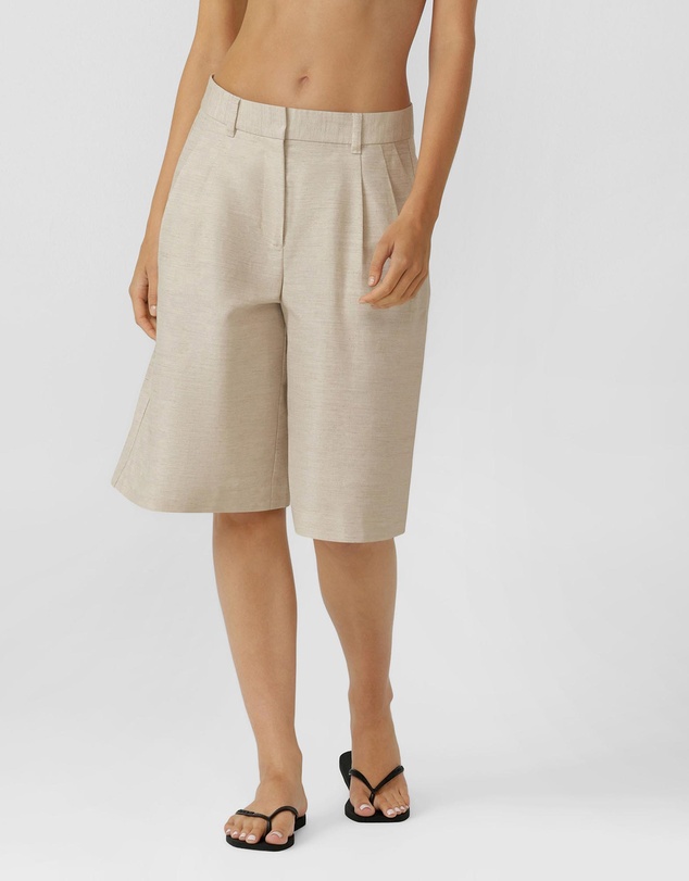 Lorna Jane - Hamptons Linen Bermuda Shorts