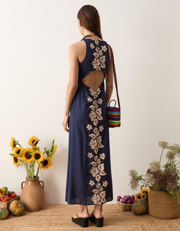 BOTEH - Palmetto Column Maxi Dress