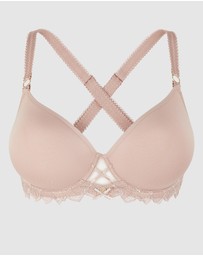 Sans Complexe - Arum Prima Wired Spacer T-Shirt Bra With Lace
