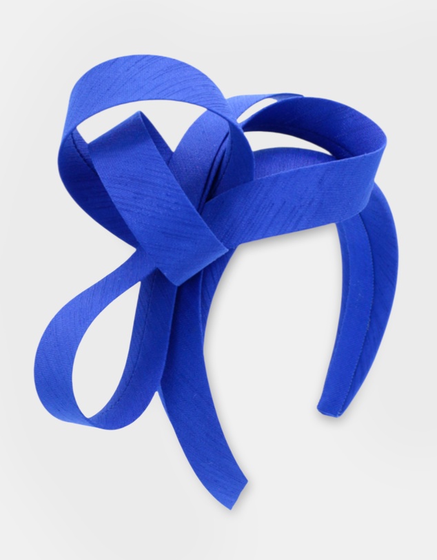 Morgan & Taylor - Mel Fascinator in Cobalt Blue
