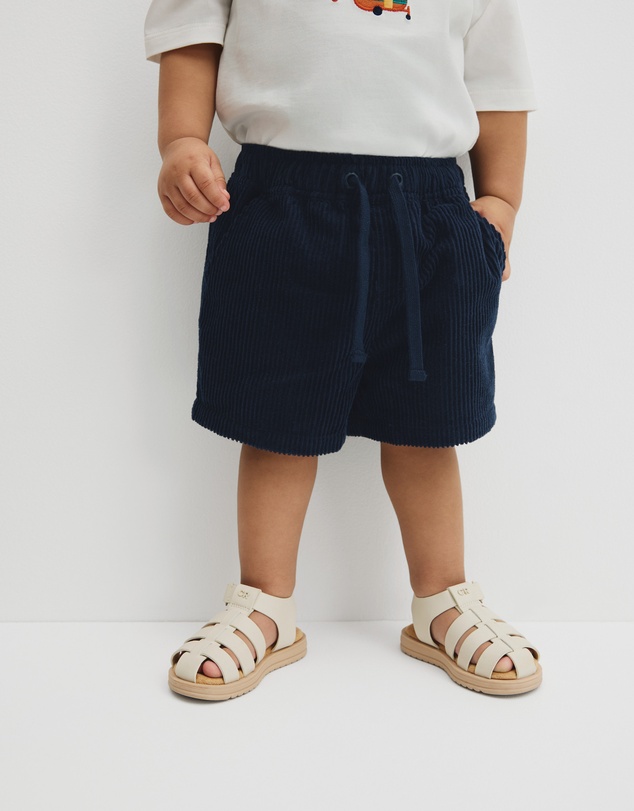 Country Road - Organically Grown Cotton Pull On Cord Straight Short