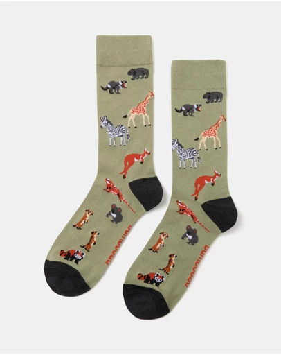 Bamboozld - 2-Pack Duo Wild Things Bamboo Socks
