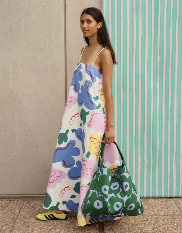 Marimekko - Knitted Bag Large Unikko Shoulder bag