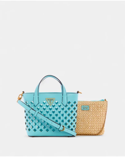 GUESS - Aqua Mini Tote Bag