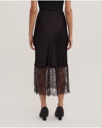 Witchery - Lace Trim Skirt