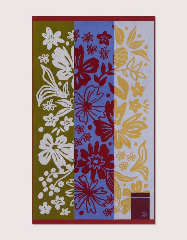The Somewhere Co - Flor Del Sol Premium Cotton Beach Towel
