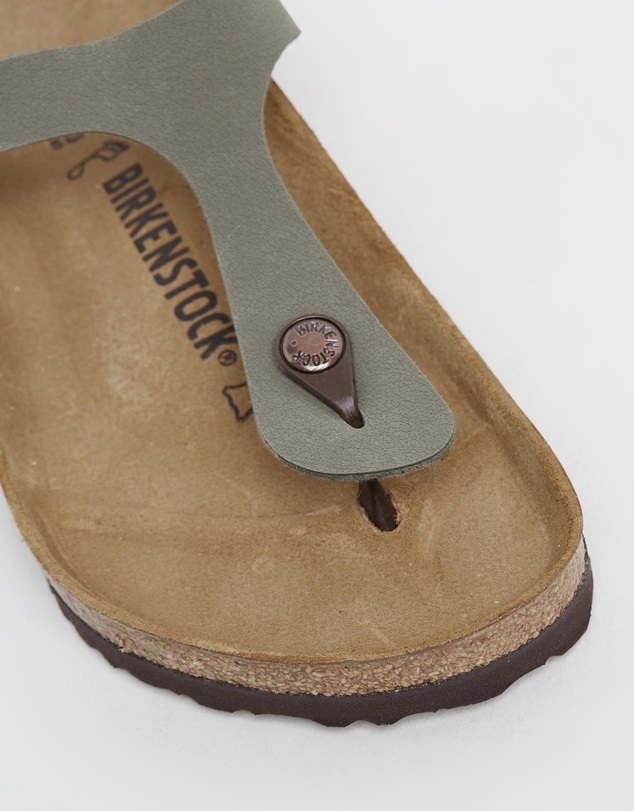 Birkenstock - Unisex Gizeh Birko-Flor Nubuck Regular Sandals
