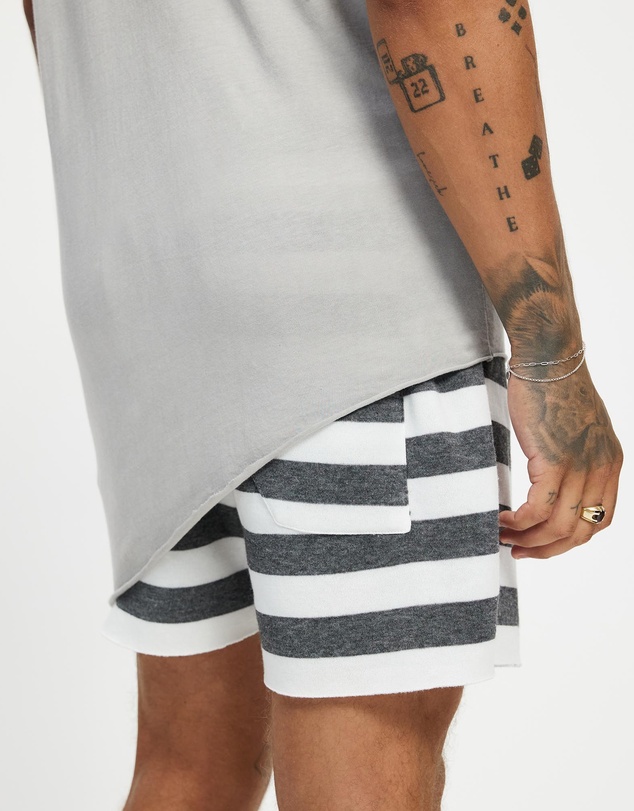 Surrounded By Ghosts - The Graftonite Asymmetrical Cotton Tail Muscle T-Shirt