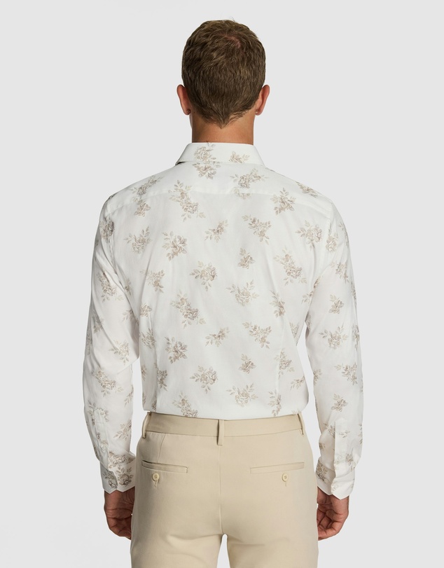 yd. - Cortina Slim Floral Shirt