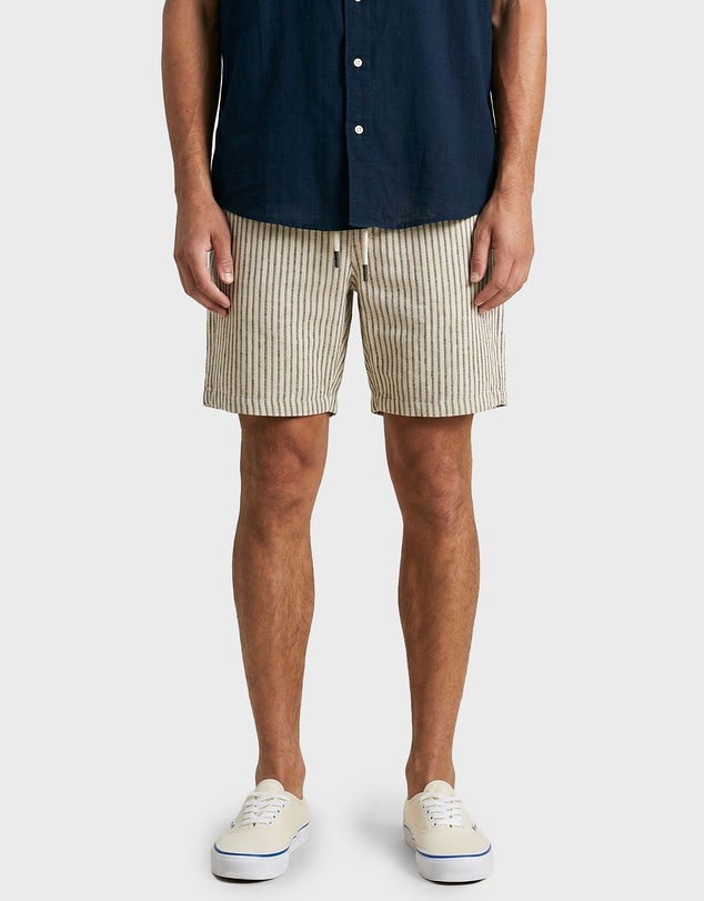 Academy Brand - Jeff Stripe Linen Short