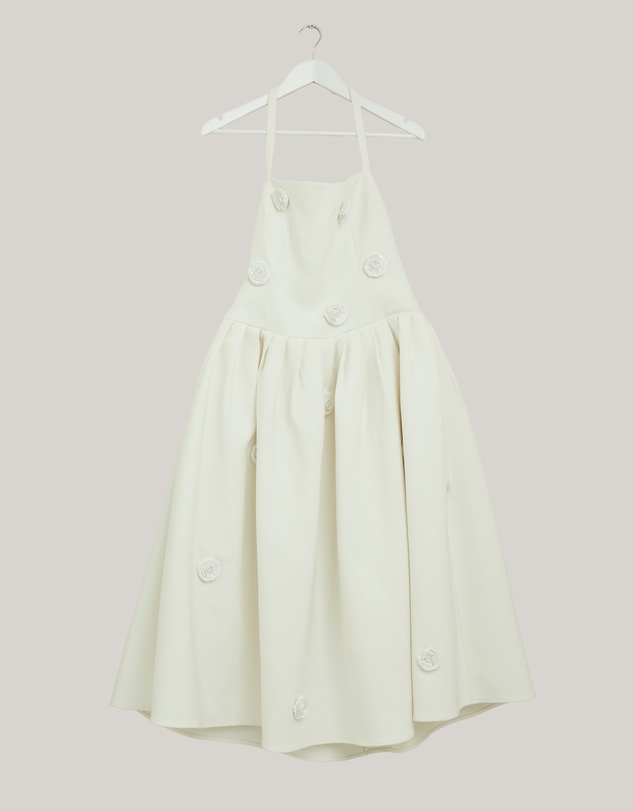 Revibe - Repaired BY JOHNNY. Anita Spot Halter Dress - AU 12