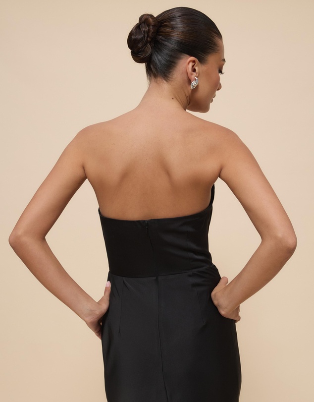 CHANCERY - Jada Strapless Corset Maxi Dress