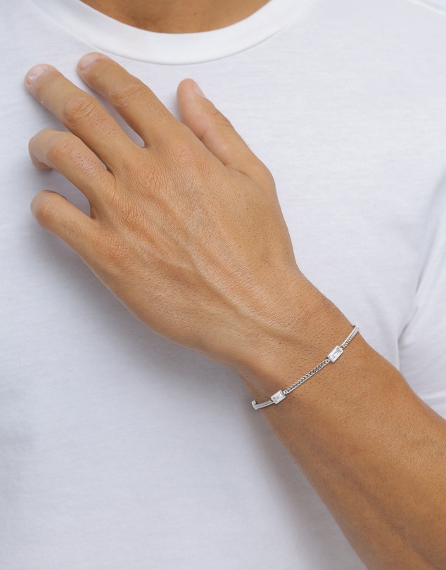 Kuzzoi - ICONIC EXCLUSIVE - Topaz Bracelet in 925 Sterling Silver