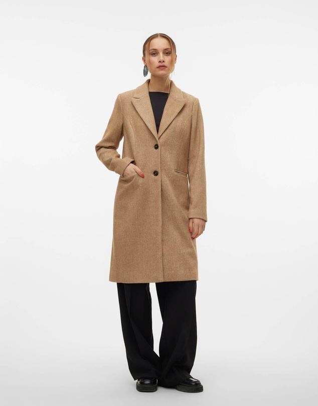 Vero Moda - Blaza Herringbone Coat