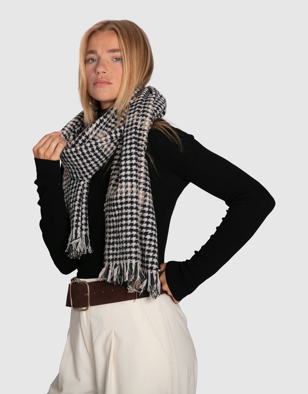 Belle & Bloom - Espresso Scarf