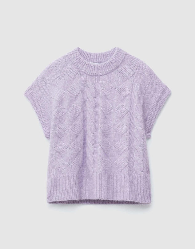 & Other Stories - Cable-Knit Mohair-Blend Vest