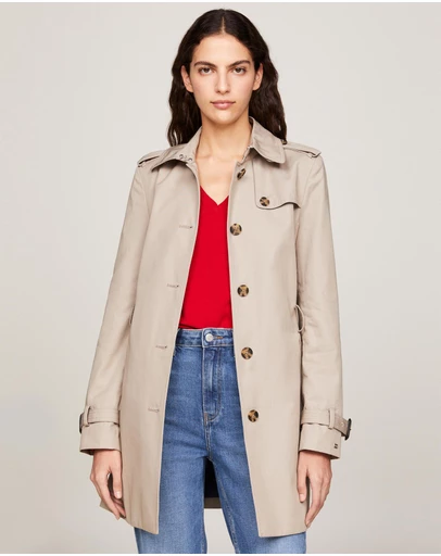 Tommy Hilfiger - Heritage Single Breasted Trench Coat