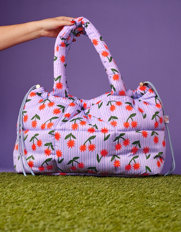 The Somewhere Co - Sunburst Marshmallow Midi Tote