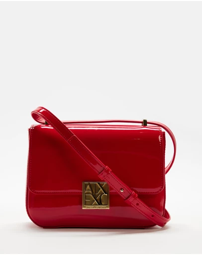 Armani Exchange - Amy Patent Crossbody Medium