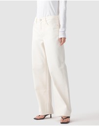 Outland Denim - Olive Cooke x Outland Denim Mid Slouchy Wide Jeans