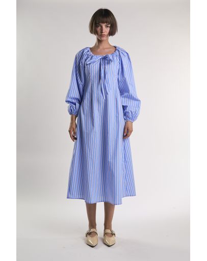 LIGHT BL & PK STRIPE