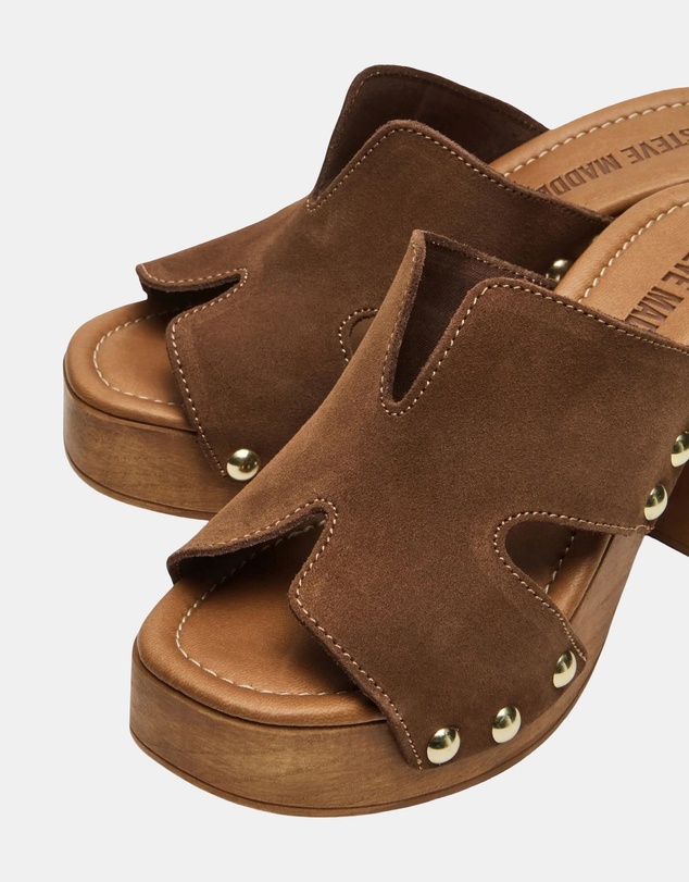 Steve Madden - Sunkissed Chestnut Suede Heels