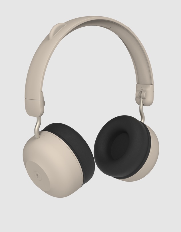 Kreafunk - Kreafunk Kids Buzz Junior Bluetooth Headphones - Ivory Sand
