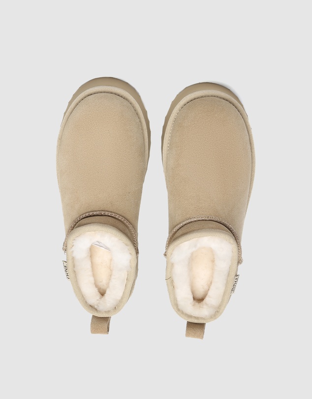 EVERAU - Australian Shepherd Ugg Nano Classic Platform Cow Suede Upper UGG Boots