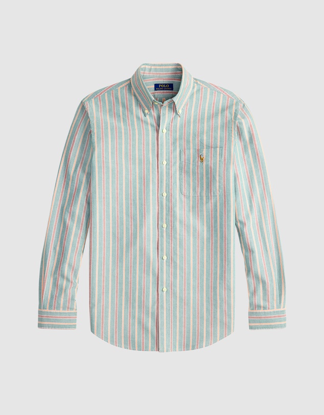 Polo Ralph Lauren - ICONIC EXCLUSIVE - Custom Fit Striped Oxford Shirt