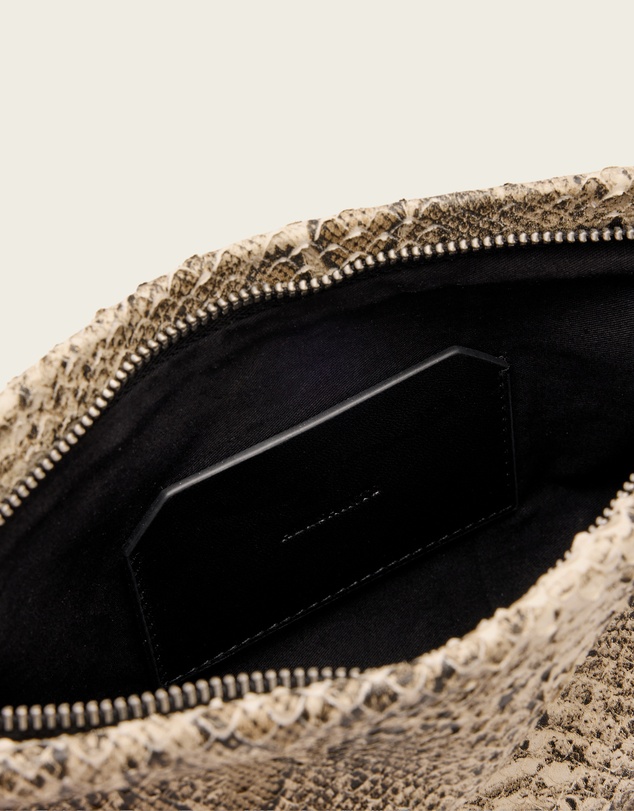 AllSaints - Bettina Snake Clutch