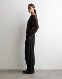 COS - Off-The-Shoulder Merino Wool Jumper