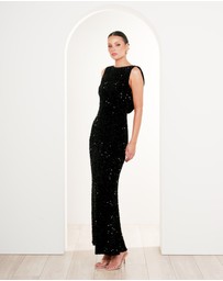 Pilgrim - Zanthe Boat Neck Gown