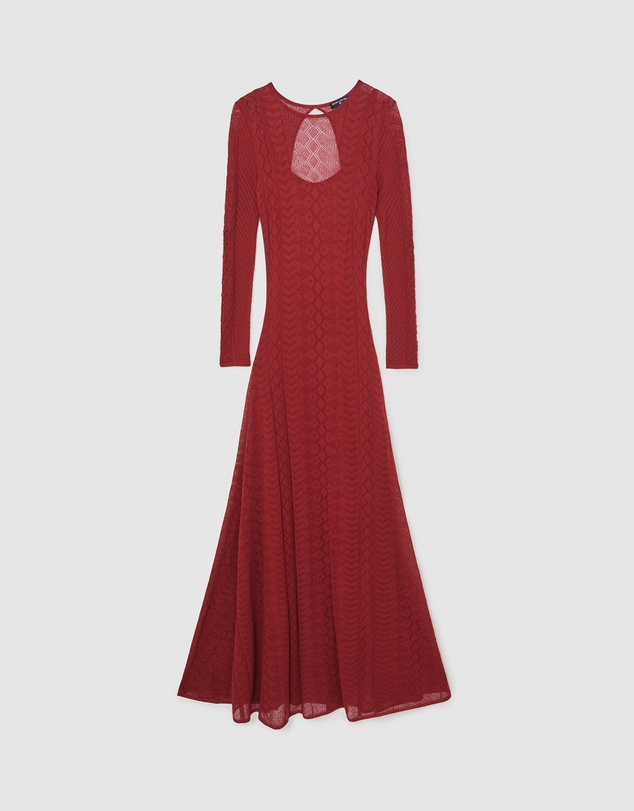 REISS - ATELIER Ami Pointelle-Knit Maxi Dress