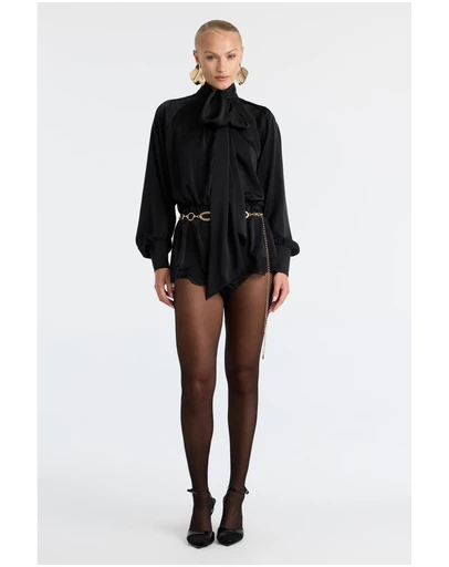 Bardot - Petra Long Sleeve Playsuit