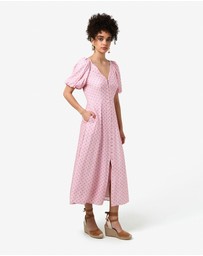 Forcast - Almeria Polka Dot Dress