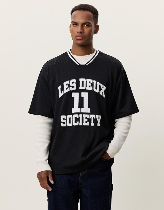 Les Deux - Mesh T-Shirt