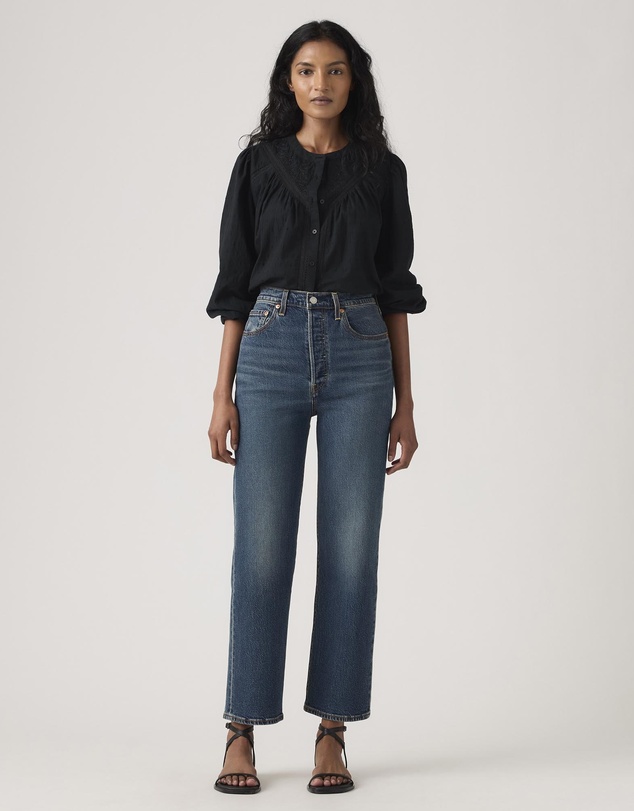 Levi's - Ribcage Straight Ankle Jeans