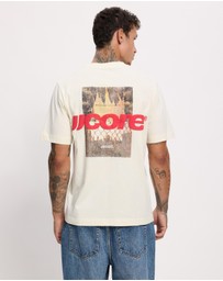 Jack & Jones - Club Photo Print SS Crew Neck Tee