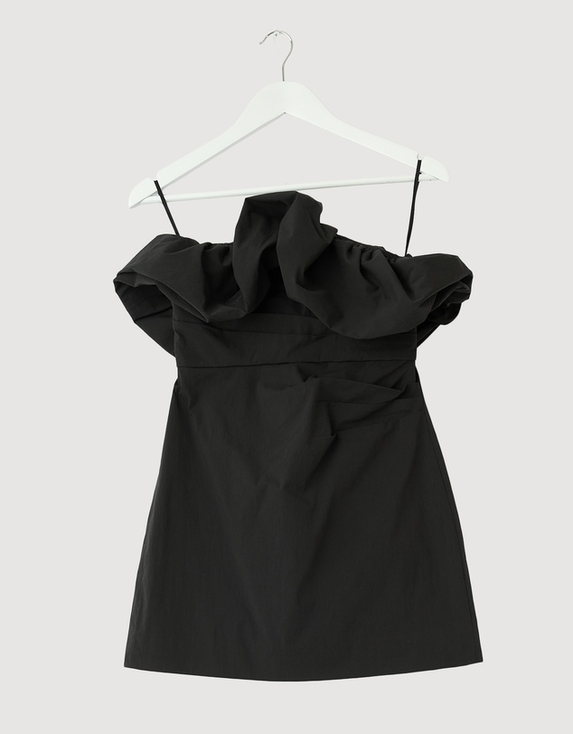 Revibe - Repaired Shona Joy Campbell Strapless Bubble Mini Dress - AU 8