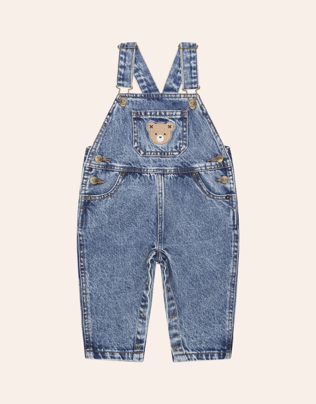 Huxbaby - Dreamy Denim Overalls - Babies-Kids